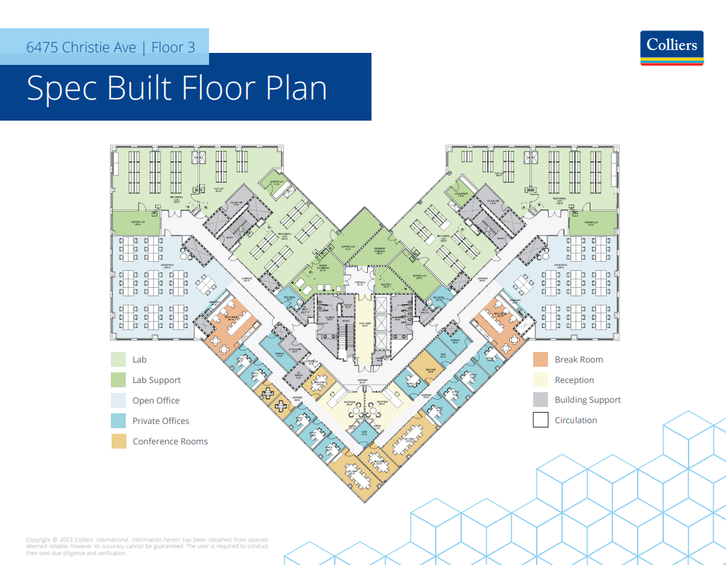 6475 Christie Ave, Emeryville, CA for lease Floor Plan- Image 1 of 1