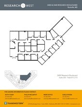 2400 Research Blvd, Rockville, MD for lease Floor Plan- Image 1 of 1