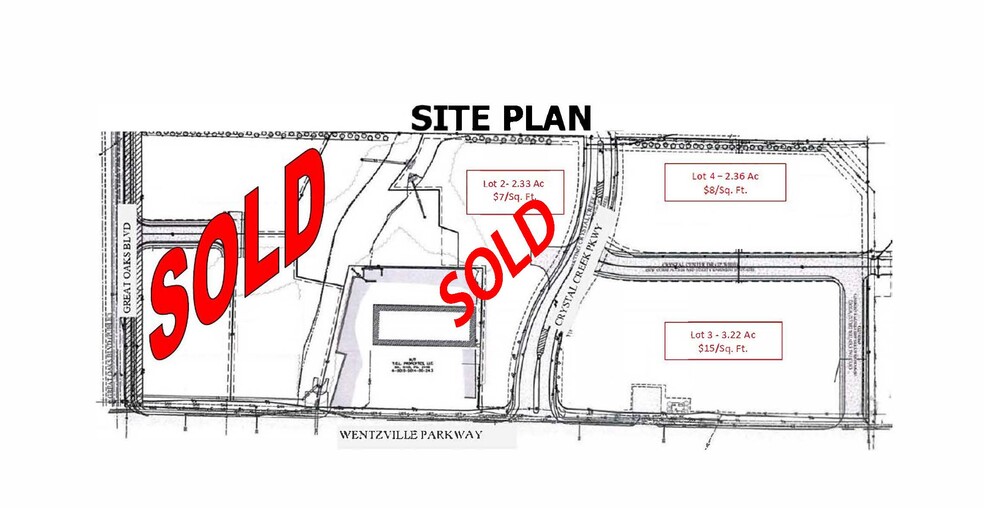 Crystal Creek @ Wentzville Pkwy. (3.22 Ac - Lot 3), Wentzville, MO for sale - Building Photo - Image 3 of 5