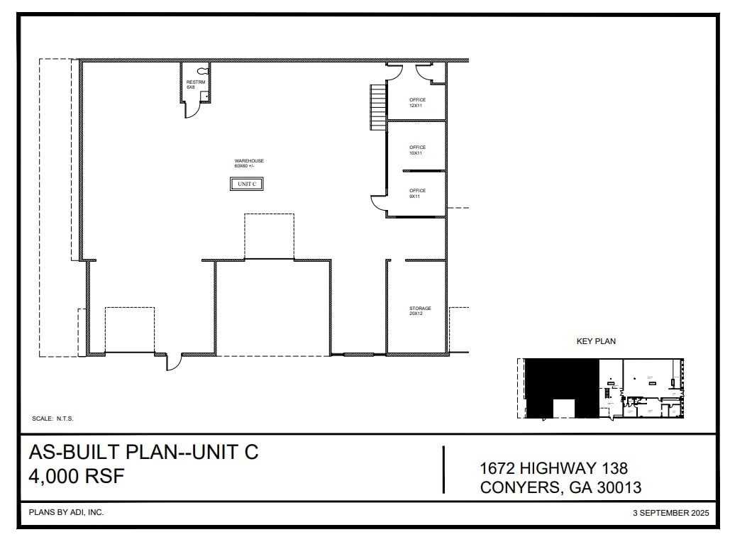 1672 GA-138 Hwy, Conyers, GA for lease Floor Plan- Image 1 of 1