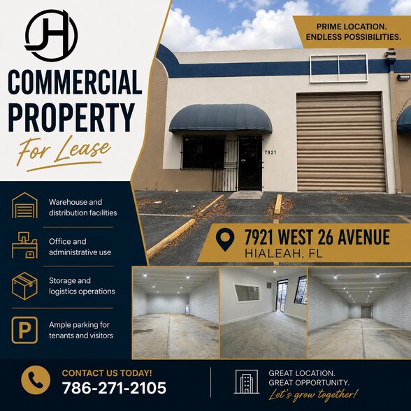 7911-7951 W 26th Ave, Hialeah, FL for lease - Building Photo - Image 2 of 8