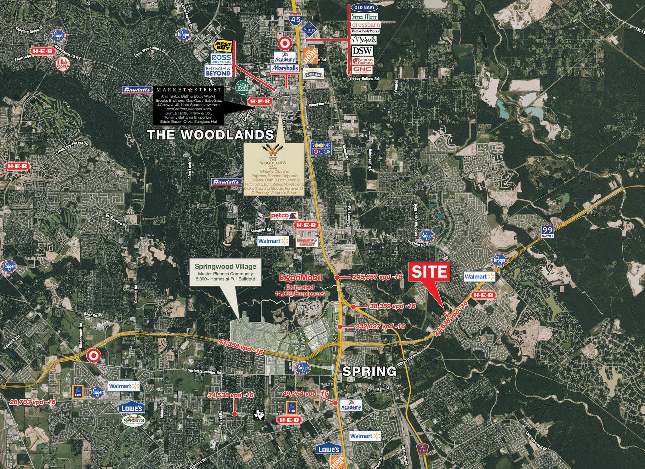 2007 Riley Fuzzell Rd, Spring, TX for sale Aerial- Image 1 of 1