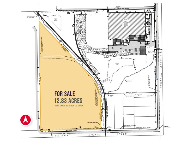 0 Federal Signal Dr, University Park, IL for sale - Site Plan - Image 2 of 2