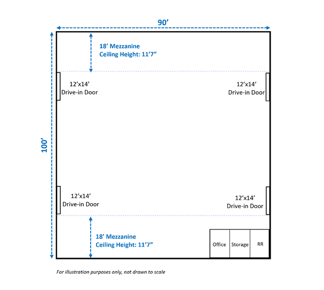 345 Blue Sky Pky, Lexington, KY for lease - Floor Plan - Image 2 of 4