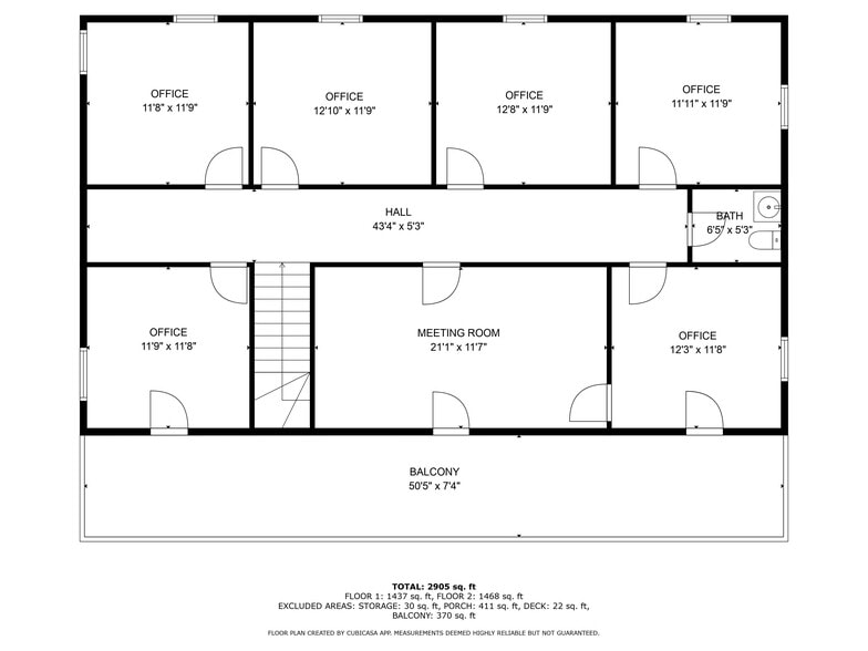 Premium Shared, All Inclusive, Office Spaces Starting at $599 Hwy 306 & Hwy 369, Cumming, GA for lease - Floor Plan - Image 3 of 39