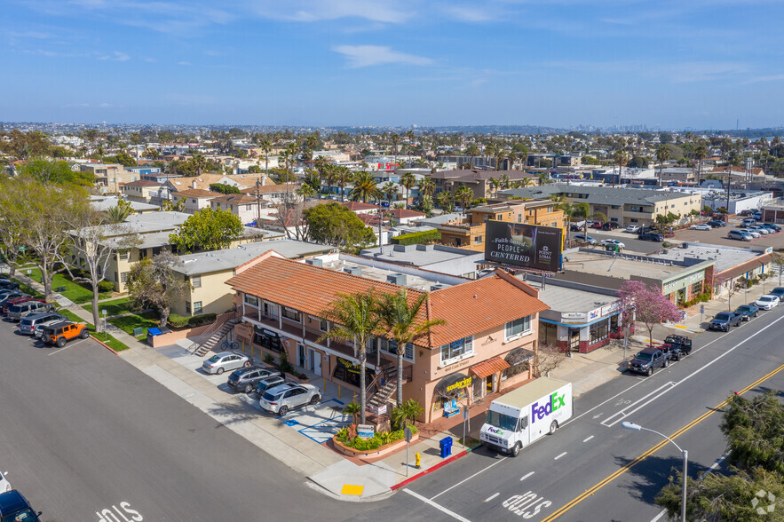 4645-4649 Cass St, San Diego, CA for lease - Aerial - Image 2 of 2