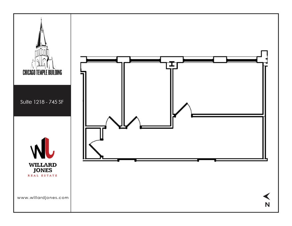 77 W Washington St, Chicago, IL for lease Floor Plan- Image 1 of 1