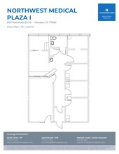 800 Peakwood Dr, Houston, TX for lease Floor Plan- Image 2 of 2