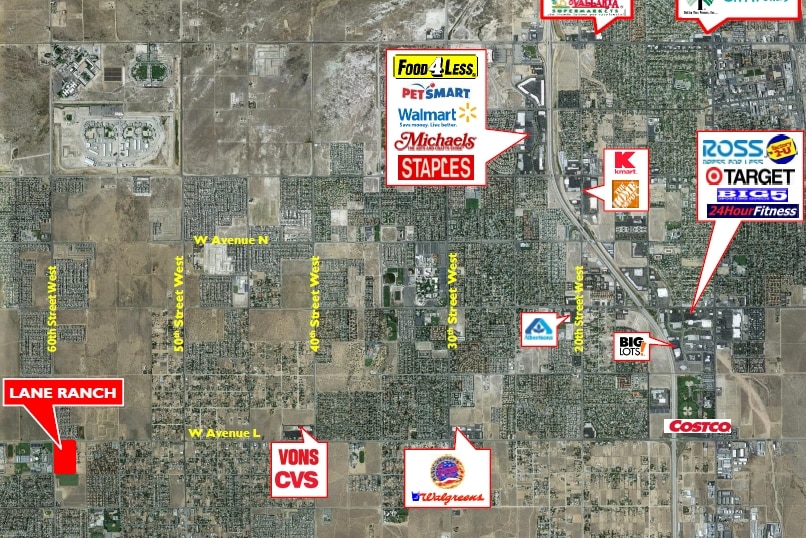 60th St W, Quartz Hill, CA for lease - Building Photo - Image 1 of 3