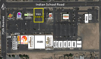 More details for 7411 Indian School, Phoenix, AZ - Land for Lease