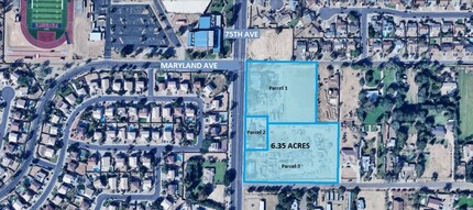 6419 N 75th Ave, Glendale, AZ - aerial  map view - Image1