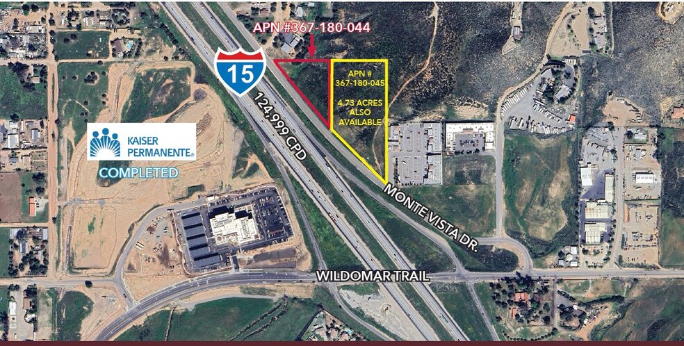 Monte Vista Dr, Wildomar, CA for sale - Primary Photo - Image 1 of 2