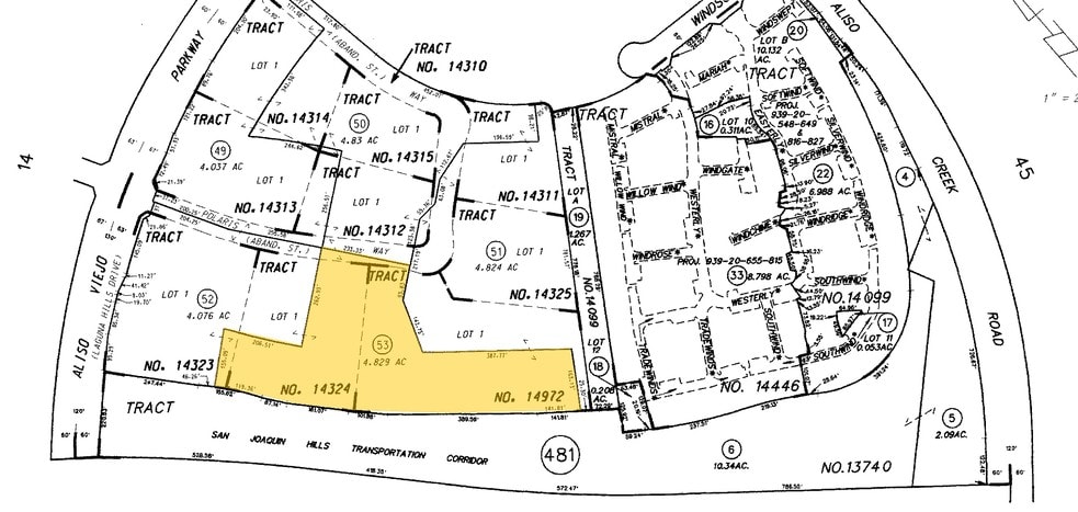 4 Polaris Way, Aliso Viejo, CA for lease - Plat Map - Image 2 of 6