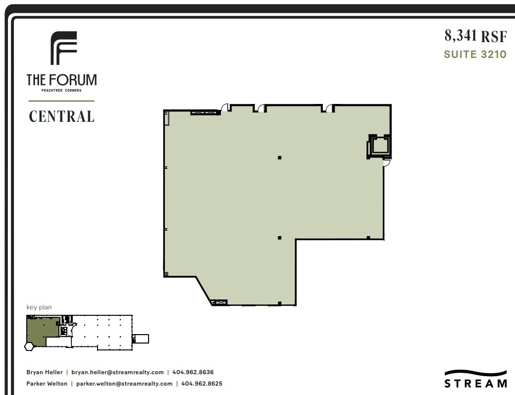 5201 Peachtree Pky, Norcross, GA for lease Floor Plan- Image 1 of 2