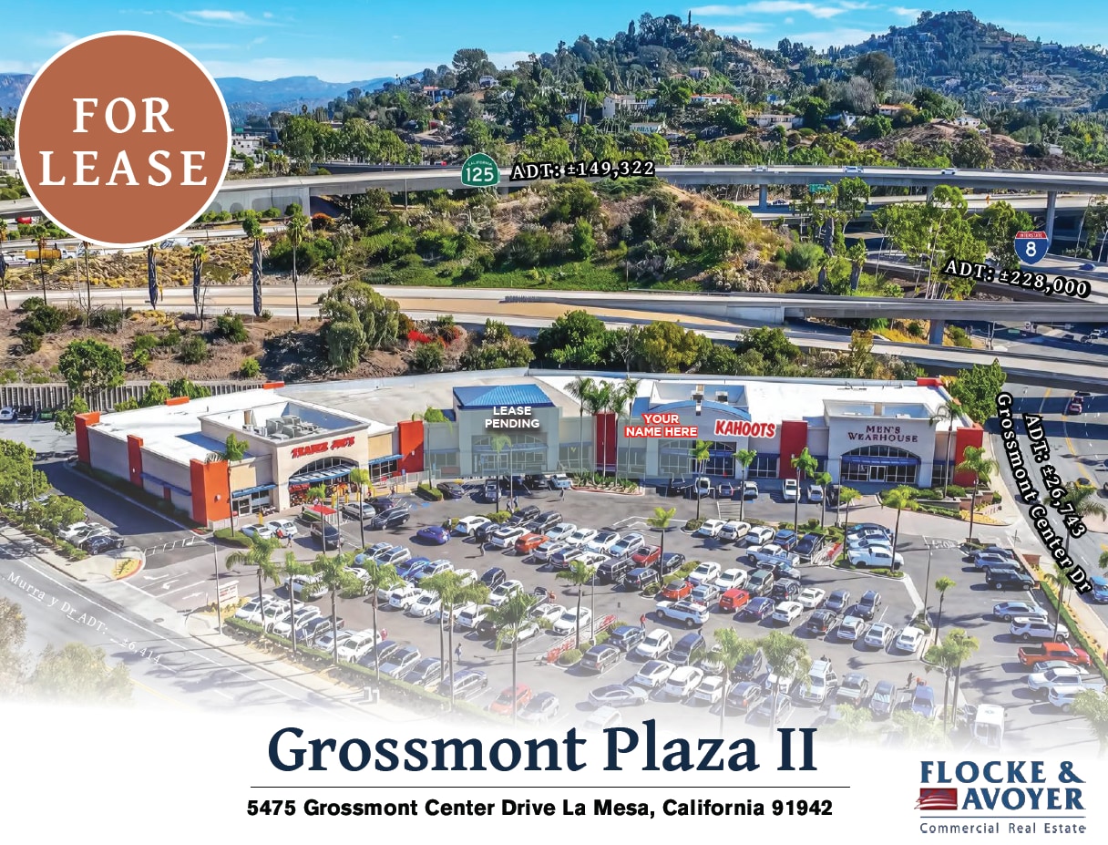 5465-5495 Grossmont Center Dr, La Mesa, CA for lease Building Photo- Image 1 of 10