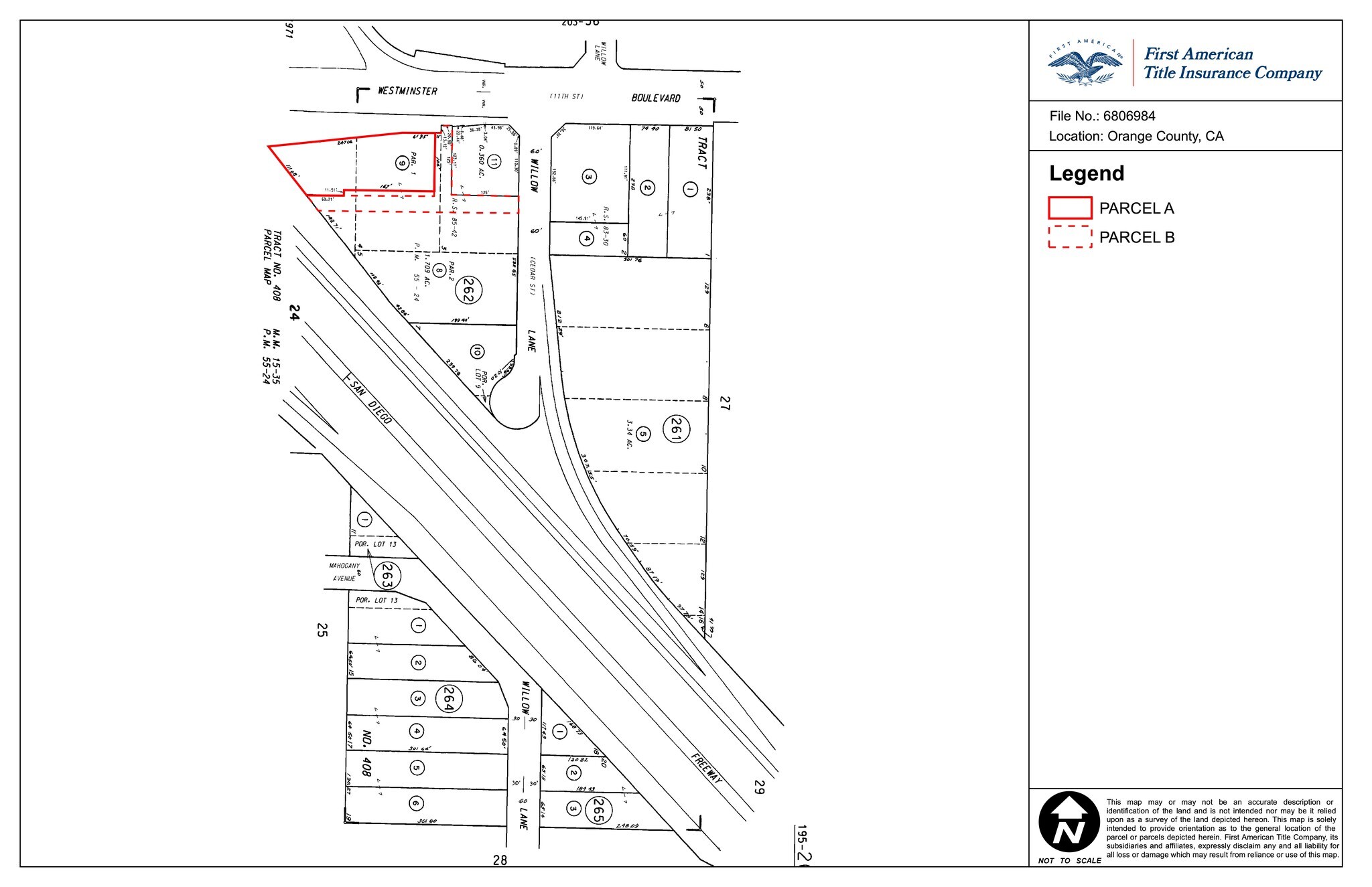 6260 Westminster Blvd, Westminster, CA 92683 NNN Ground Lease or BTS
