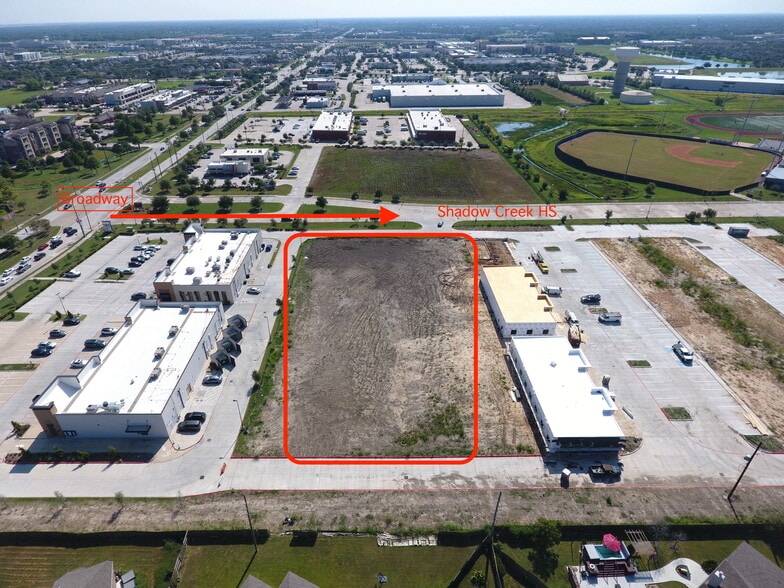 11950 Broadway St, Pearland, TX for sale - Aerial - Image 3 of 6