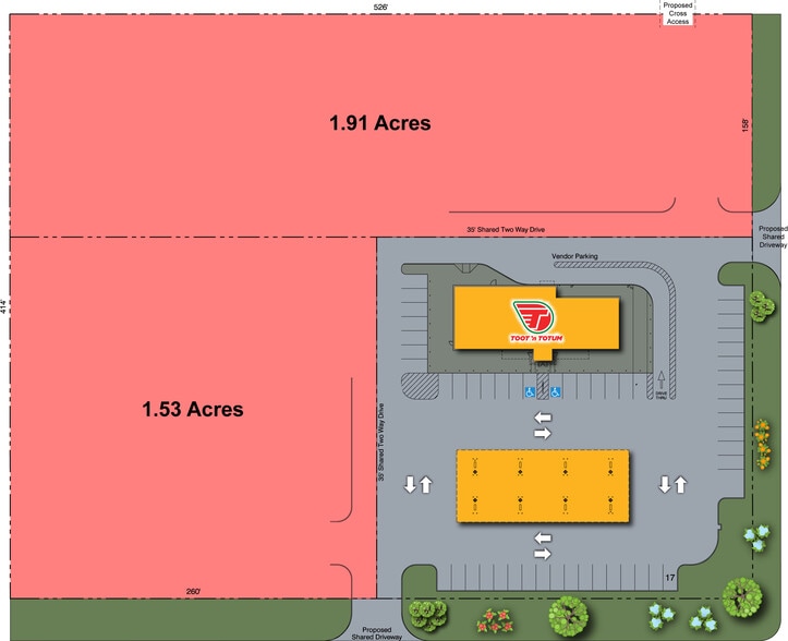 NWC 4th Street & Quaker Avenue, Lubbock, TX for lease - Building Photo - Image 3 of 4