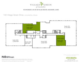 200 Village Green Dr, Lincolnshire, IL for lease Floor Plan- Image 2 of 2