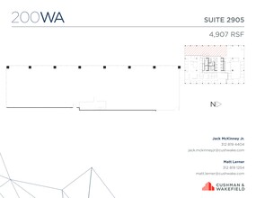 200 W Adams St, Chicago, IL for lease Site Plan- Image 1 of 1