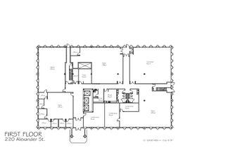 220 Alexander St, Rochester, NY for lease Floor Plan- Image 2 of 2