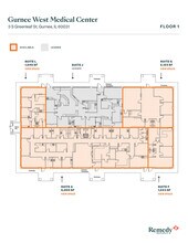3 S Greenleaf Ave, Gurnee, IL for lease Floor Plan- Image 1 of 2