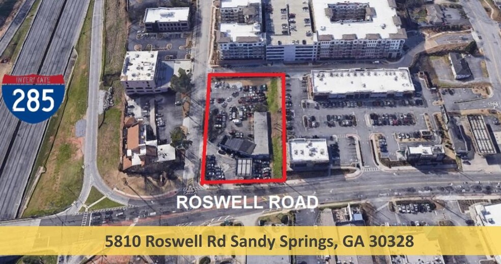 5810 Roswell Rd, Atlanta, GA for lease - Building Photo - Image 1 of 4