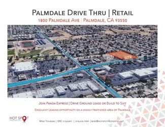 More details for 1800 E Palmdale Blvd, Palmdale, CA - Land for Lease