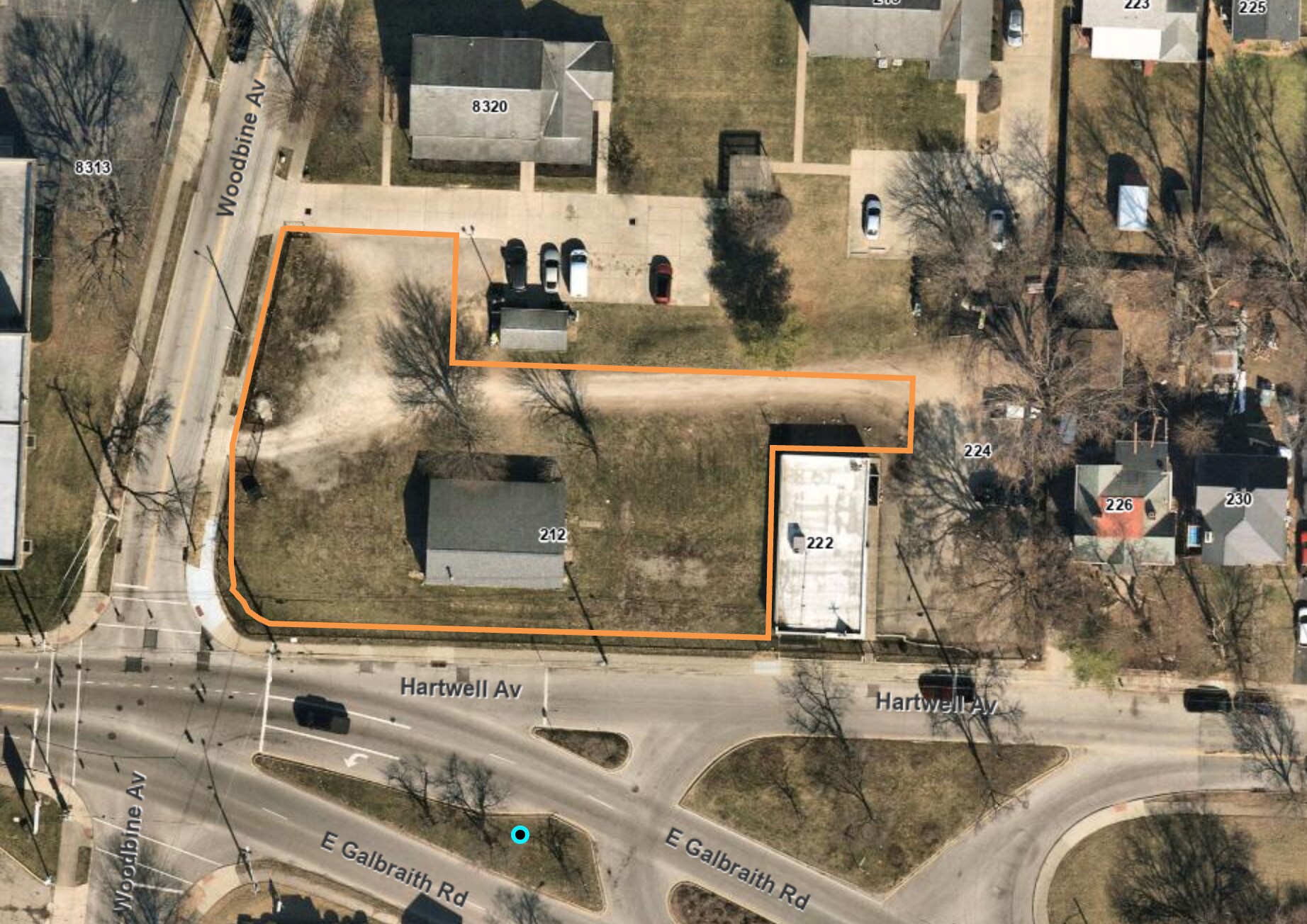 206 E Galbraith Rd, Cincinnati, OH for sale Aerial- Image 1 of 2