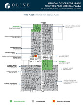 175 S Union Blvd, Colorado Springs, CO for lease Floor Plan- Image 1 of 1