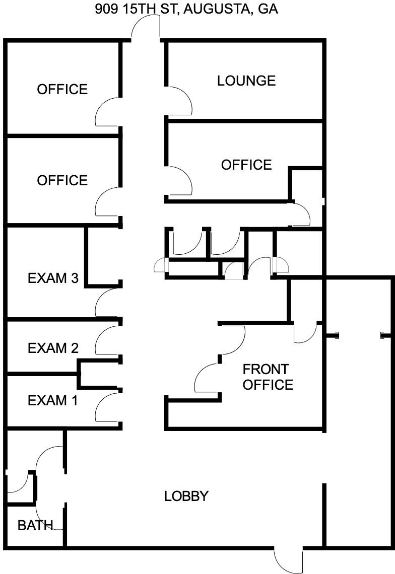 909 15th St, Augusta, GA for sale Floor Plan- Image 1 of 1