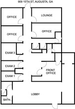 909 15th St, Augusta, GA for sale Floor Plan- Image 1 of 1