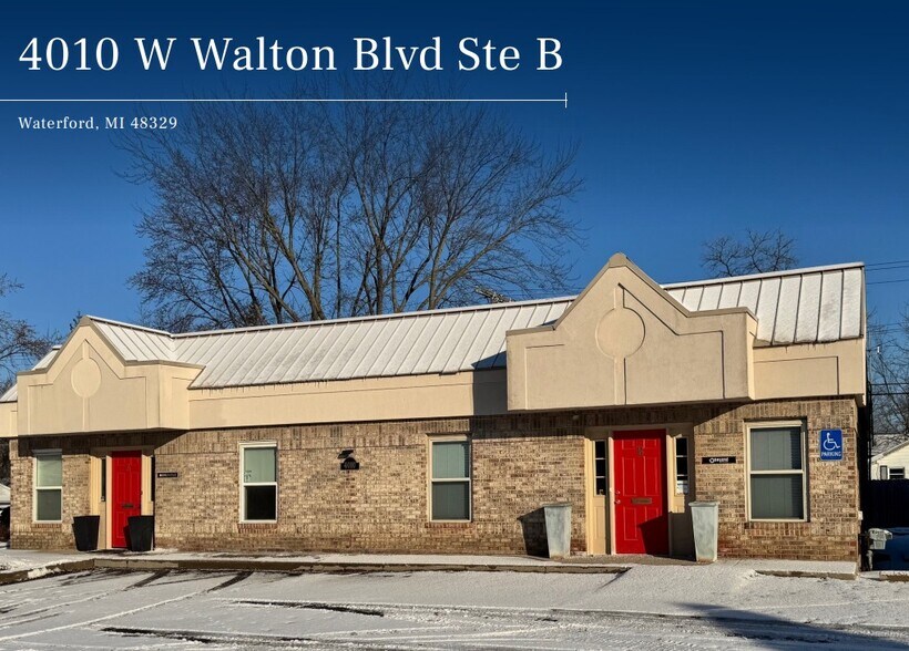 4010 W Walton Blvd, Waterford, MI for sale - Primary Photo - Image 1 of 1
