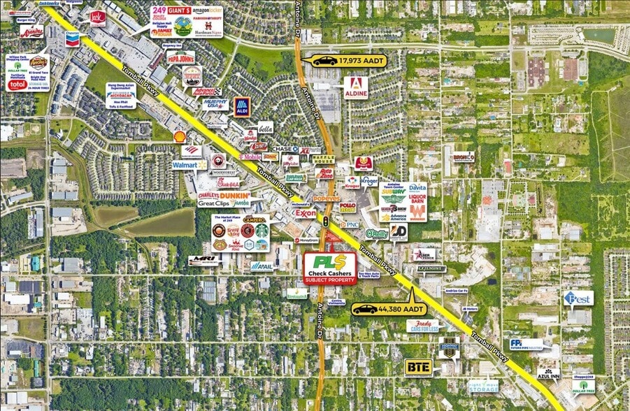 0 Tomball Pky, Houston, TX for sale - Aerial - Image 3 of 4
