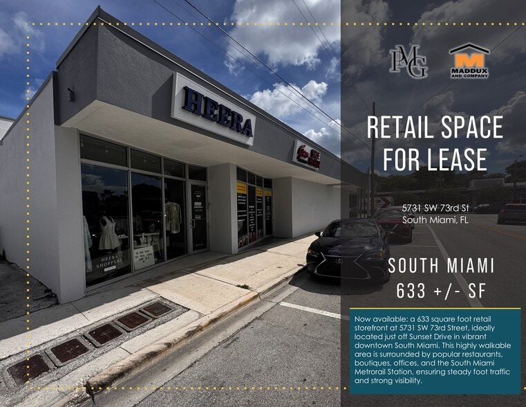 5731 SW 73rd St, South Miami, FL for lease - Building Photo - Image 1 of 5