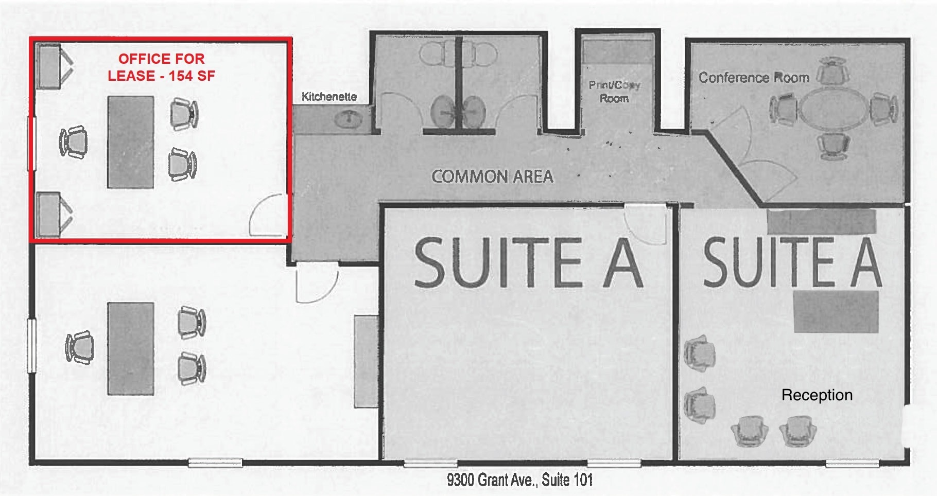 9300 Grant Ave, Manassas, VA for lease Floor Plan- Image 1 of 5