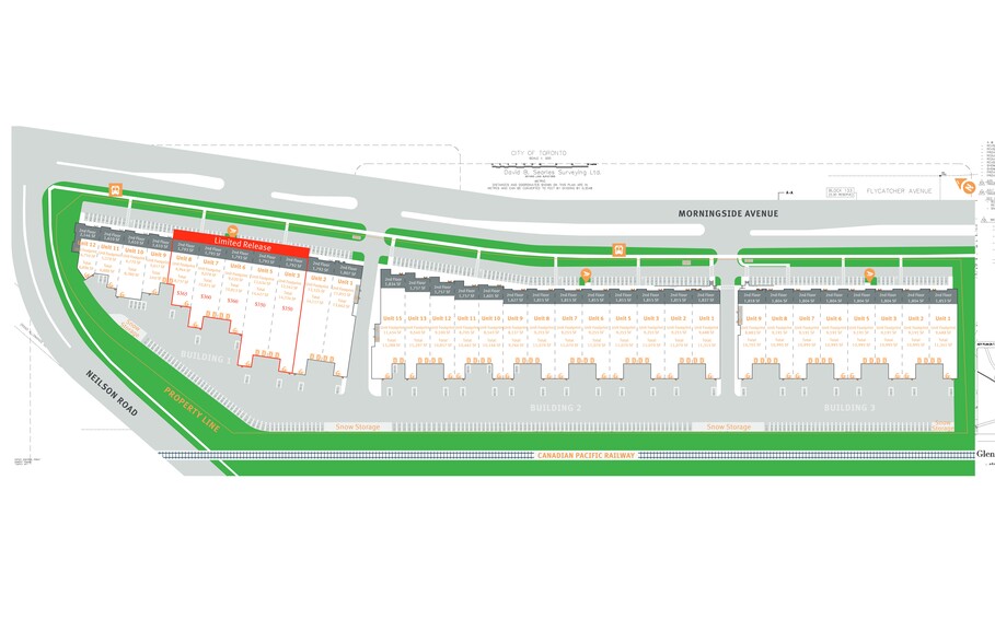 2560 Morningside Ave, Toronto, ON for lease - Site Plan - Image 1 of 1