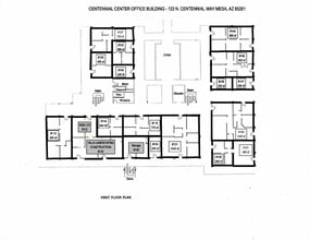 123 N Centennial Way, Mesa, AZ for lease Site Plan- Image 1 of 1