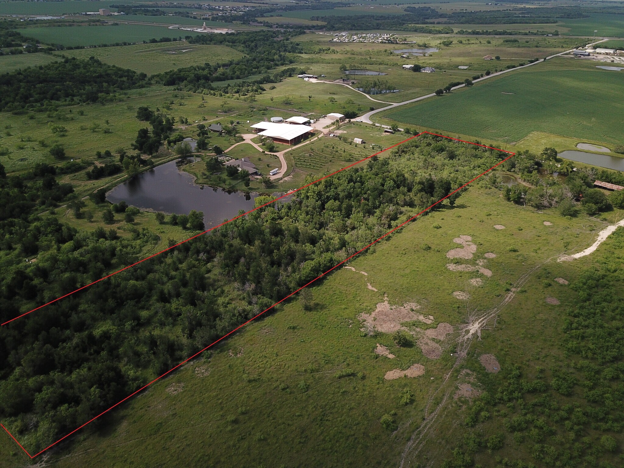 17007 Albert Voelker Rd, Elgin, TX for sale Aerial- Image 1 of 1