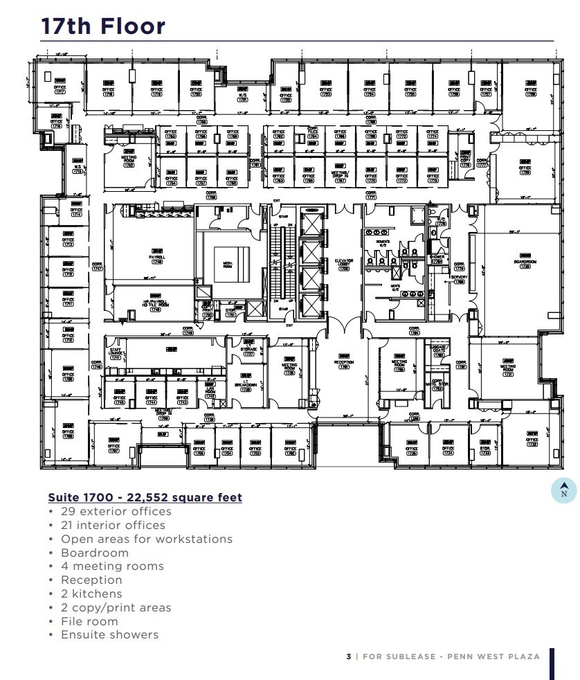 215 9th Ave SW, Calgary, AB for lease Floor Plan- Image 1 of 1