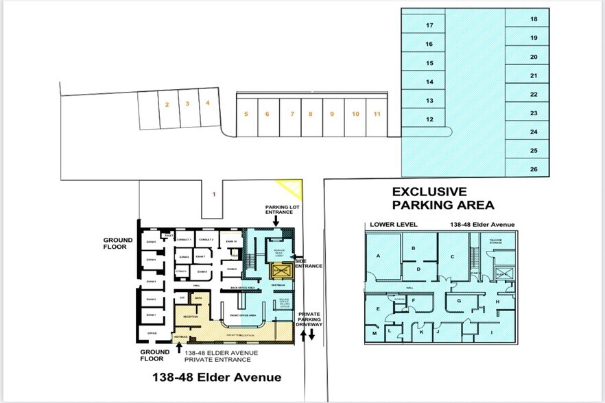 138-48-138-52 Elder Ave, Flushing, NY for lease - Floor Plan - Image 2 of 5