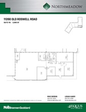 11390 Old Roswell Rd, Alpharetta, GA for lease Floor Plan- Image 1 of 1