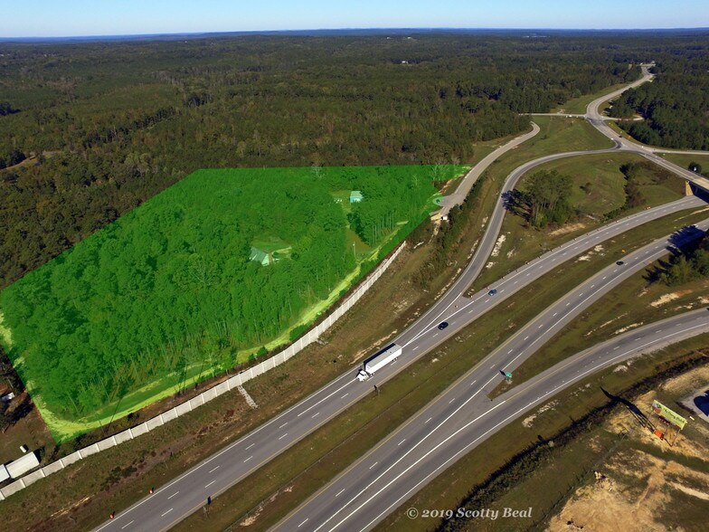 146 Macon Ridge Rd, Ellerbe, NC for sale - Aerial - Image 2 of 9