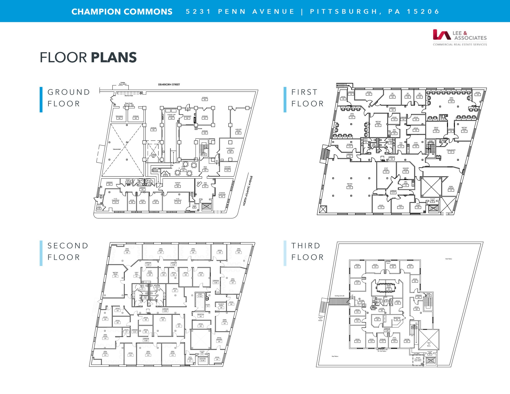 5231 Penn Ave, Pittsburgh, PA for lease Floor Plan- Image 1 of 6