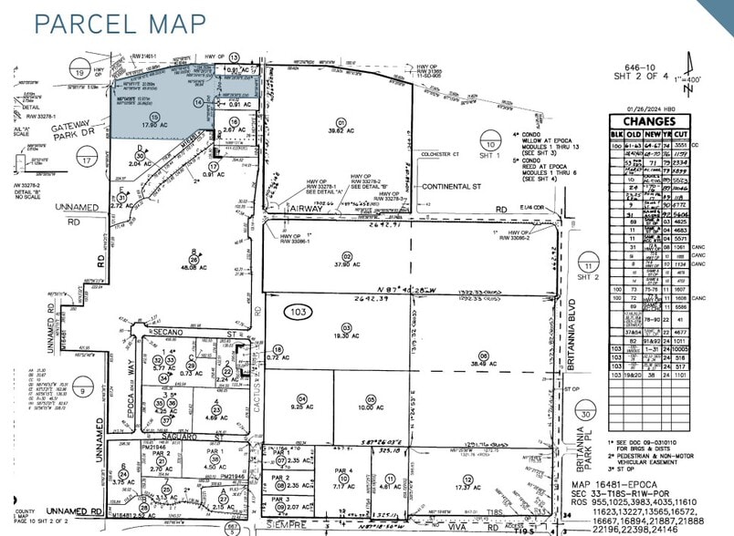 1938 Cactus Rd, San Diego, CA for sale - Plat Map - Image 2 of 2