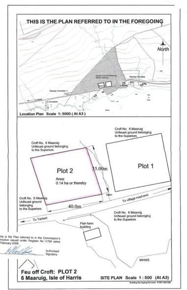 Plot 2 At 6 Maaruig, Isle Of Harris, HS3 3AG | LoopNet