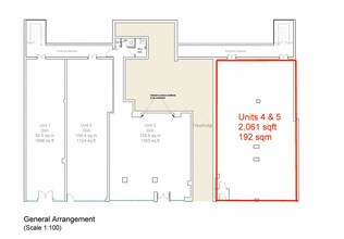 82 Queen St, Glasgow for lease Floor Plan- Image 2 of 2