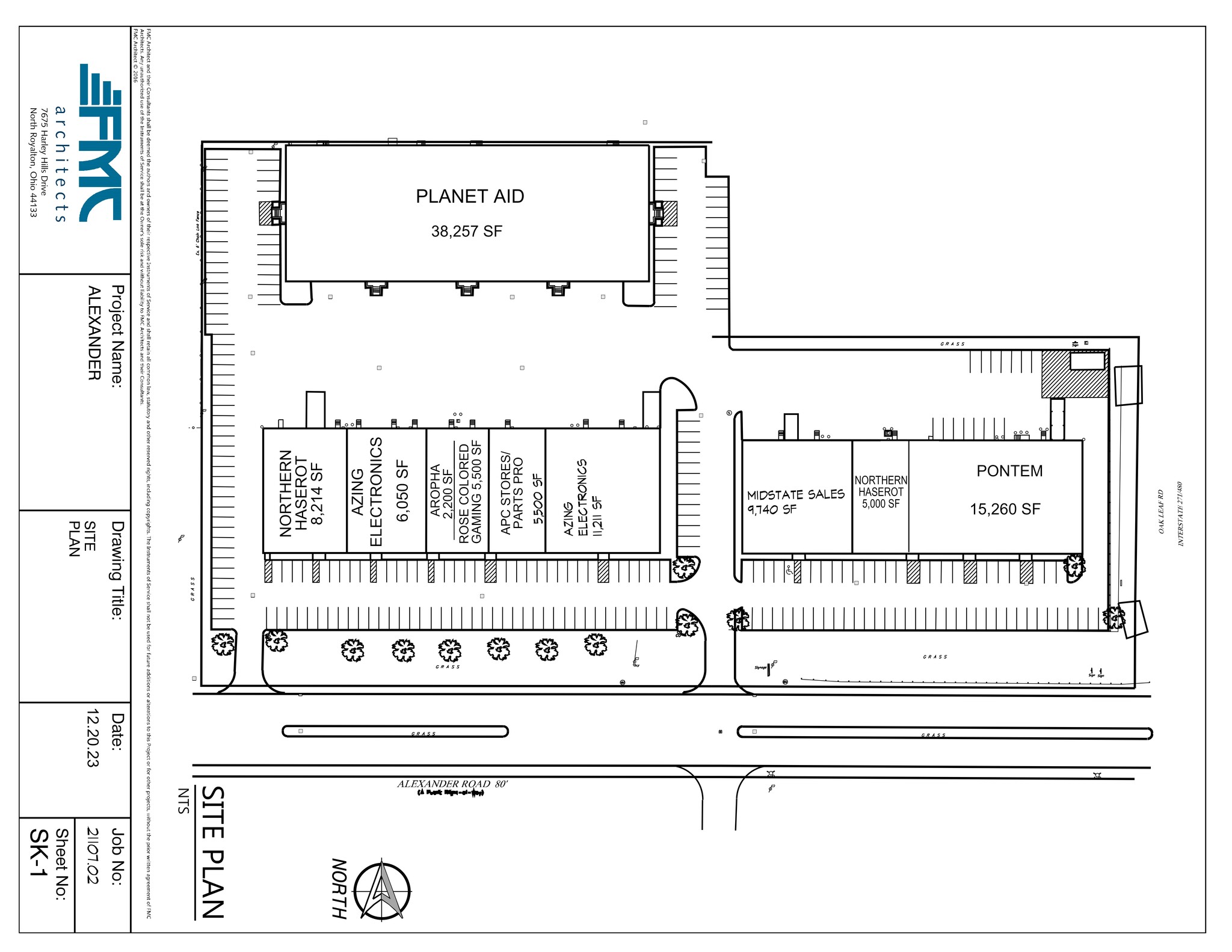 21610 Alexander Rd, Oakwood Village, OH for lease Site Plan- Image 1 of 1