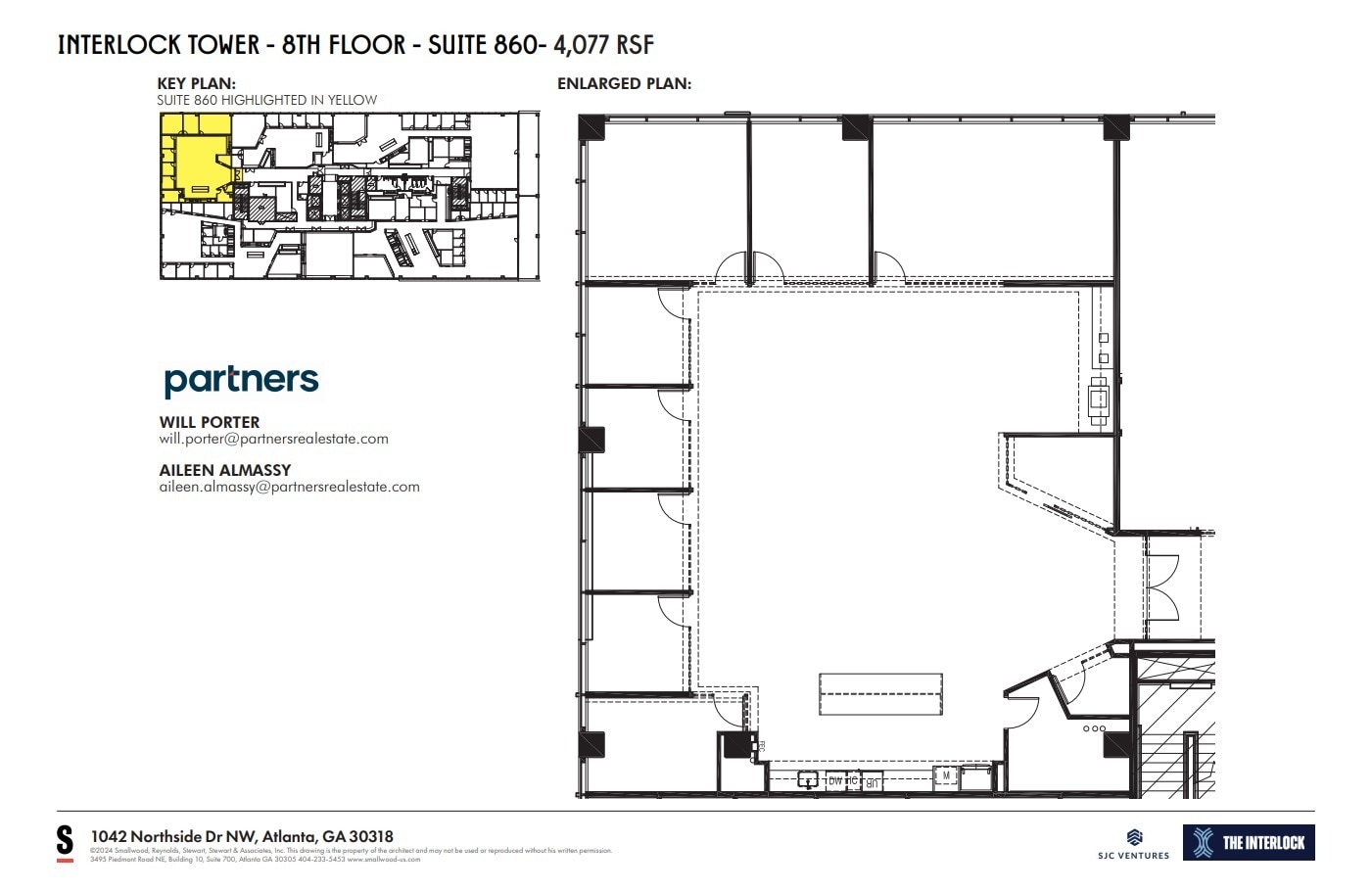 1042 Northside Dr NW, Atlanta, GA for lease Floor Plan- Image 1 of 1