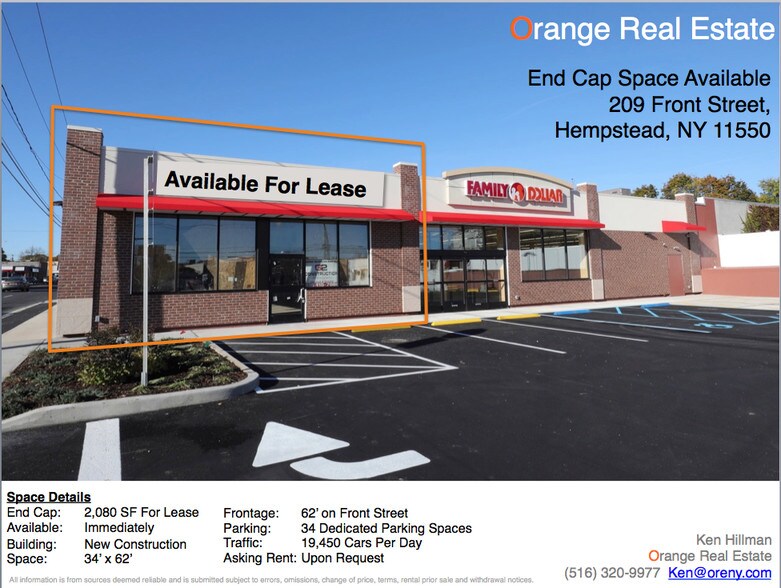 209 Front St, Hempstead, NY for sale - Building Photo - Image 1 of 1
